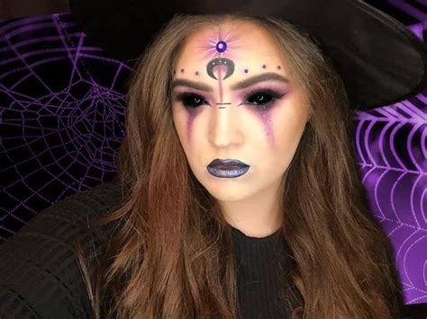 Romantic goth: embracing black and purple in witch attire